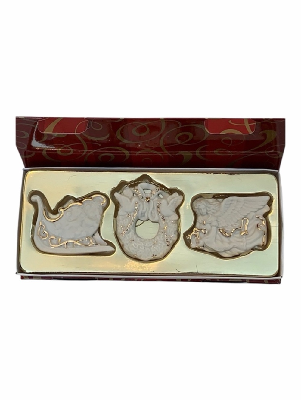 Avon Exclusive Porcelain Ornament Trio
